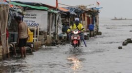 Banjir rob Jakarta. (Foto: Istimewa)