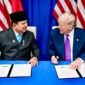 Penandatanganan dokumen Implementation of the Agreement toward New Golden Age US-Indonesia Alliance. (Dok:Kemenko Perekonomian)