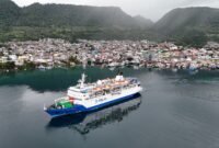 Kapal Pelni. (Foto:dok Humas Pelni)