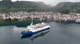 Kapal Pelni. (Foto:dok Humas Pelni)