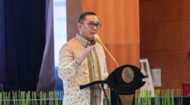 Wakil Menteri Investasi dan Hilirisasi/Wakil Kepala BKPM Todotua Pasaribu, dalam acara sosialisasi PP 28. (Foto:dok Humas BKPM)