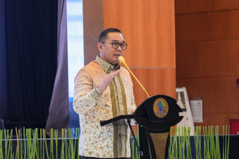 Wakil Menteri Investasi dan Hilirisasi/Wakil Kepala BKPM Todotua Pasaribu, dalam acara sosialisasi PP 28. (Foto:dok Humas BKPM)