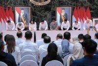 penandatanganan Nota Kesepahaman (MoU) tentang Studi Potensi Kontribusi Pembangunan Moda Raya Terpadu (MRT) Lintas Timur–Barat Fase 2 (Kembangan–Balaraja) di Balai Kota Jakarta, pada Rabu (4/2/2026). Dok/Humas DKI