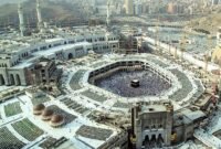 Masjidilharam, masjid utama di kota Makkah, Arab Saudi dan masjid paling mulia dalam agama Islam. (Foto: Wikimedia Commons/Sudipics.com/Abo Yemen)