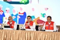 Pada Press Conference Satgas Ramadan & Idulfitri Pertamina di Jakarta, Selasa (3/3), Pertamina Group berkomitmen dan menyiapkan pasokan energi bagi masyarakat. Melalui Satgas ini, Pertamina juga menyediakan sejumlah layanan tambahan bagi masyarakat yang akan bepergian.