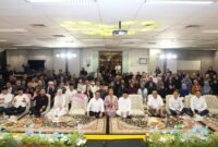 PT PLN Energi Primer Indonesia (PLN EPI) menyelenggarakan kegiatan Buka Puasa Bersama bertajuk “_The Light of Ramadan: One Heart, One Harmony_” di Centennial Tower, Jakarta. Momentum Ramadan 1447 H ini dimaknai sebagai ajang mempererat silaturahmi, memperkuat soliditas, serta menumbuhkan nilai integritas dan kepedulian sosial di lingkungan perusahaan. (Dok: PLN EPI)