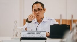 Direktur Jenderal Pengawasan Ruang Digital Alexander Sabar mengapresiasi tindakan nyata yang diambil X sebagai bentuk komitmen kepatuhan sekaligus memastikan pelindungan terhadap anak di ruang digital. (Dok: Humas Kemkomdigi)