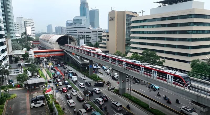 Stasiun LRT Jabodebek. (Dok:KAI)