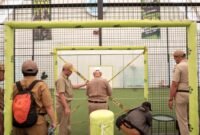 Lapangan Padel di Jakarta di segel.