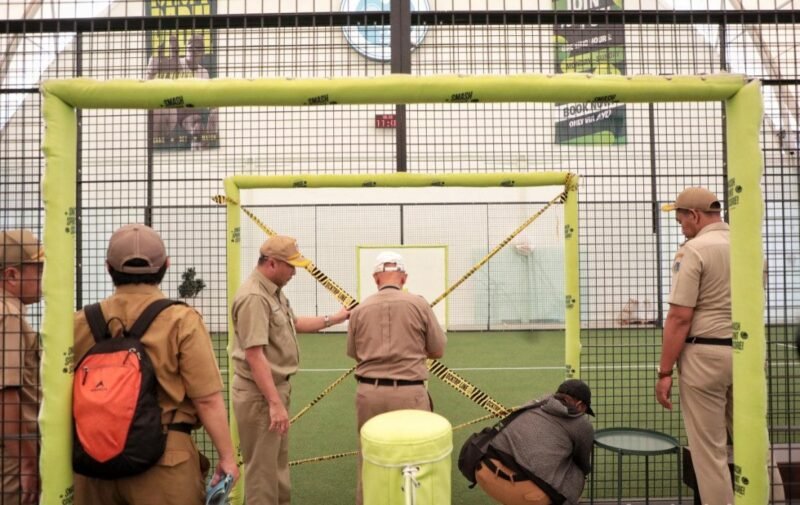 Lapangan Padel di Jakarta di segel.