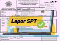 Ilustrasi lapor SPT.