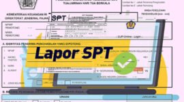 Ilustrasi lapor SPT.
