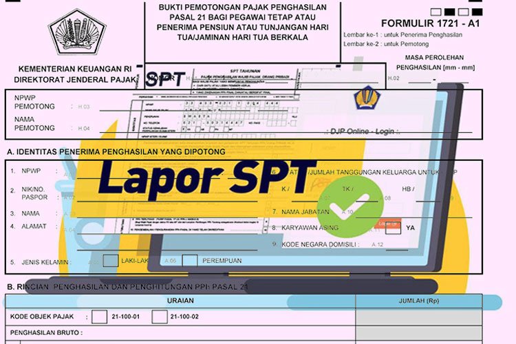 Ilustrasi lapor SPT.