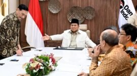 Presiden Prabowo Subianto menerima Ketua dan Anggota Dewan Ekonomi Nasional (DEN) bersama sejumlah menteri terkait di Jakarta, pada Rabu, 11 Maret 2026.