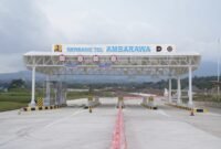 Gerbang Tol Ambarawa. (Dok: Foto Jasa Marga)