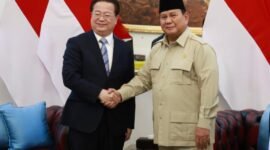 Presiden Prabowo Subianto menerima Minister of State Security (MSS) Republik Rakyat Tiongkok (RRT), Chen Yi Xin, di Istana Negara, Jakarta, pada Jumat, 27 Maret 2026.