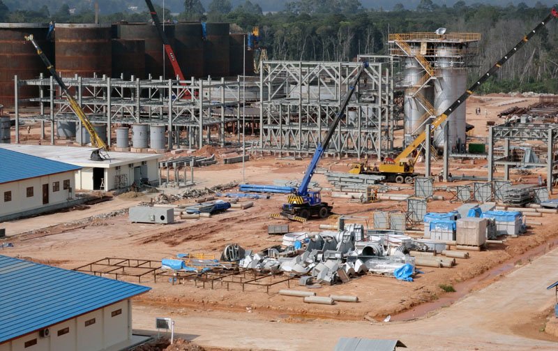 Proyek hilirisasi. (Dok: Kementerian ESDM)