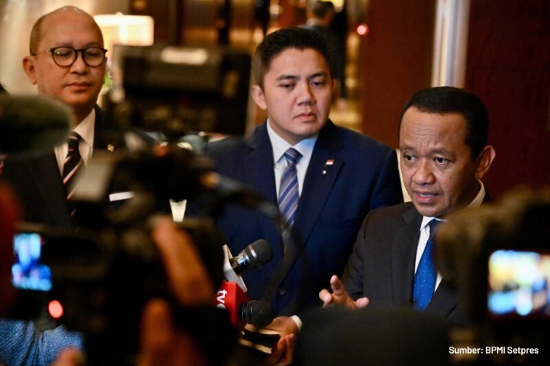 Menteri Energi dan Sumber Daya Mineral (ESDM) Bahlil Lahadalia.