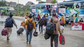 Sejumlah penumpang melakukan perjalanan mudik Lebaran. (Dok: Istimewa)