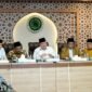 Menko Airlangga temui jajaran pimpinan Majelis Ulama Indonesia (MUI) di Aula Buya Hamka, Kantor MUI Pusat, Jakarta, pada Selasa (3/3/2026). (Dok: Humas Kemenko)