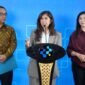 Menteri Komunikasi dan Digital (Menkomdigi) Meutya Hafid didampingi Dirjen Pengawasan Ruang Digital, Alexander Sabar dan Dirjen Komunikasi Publik dan Media, Fifi Aleyda Yahya saat konferensi pers di Kantor Kemkomdigi, Jakarta Pusat, Kamis (9/4/2026). (Foto: Amiriyandi InfoPublik)