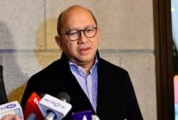 Menteri Investasi dan Hilirisasi/Kepala Badan Koordinasi Penanaman Modal (BKPM) sekaligus CEO Danantara, Rosan Roeslani, memberikan pernyataan pers usai menghadiri forum “Indonesia–Korea Partnership for Resilient Growth” di Seoul pada Rabu, 1 April 2026.