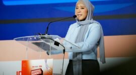 Menteri Komunikasi dan Digital Meutya Hafid mengatakan sebagai penggerak pertumbuhan ekonomi digital di kawasan, Pemerintah terus memperkuat fondasi kedaulatan digital melalui pengembangan kecerdasan artifisial (AI), infrastruktur digital, dan penguatan talenta nasional guna memastikan manfaat transformasi digital dapat dirasakan secara luas oleh masyarakat. Foto: Dunia Meutya/Ditjen KPM Kemkomdigi