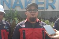 Ketua Umum Serikat Pekerja PT PLN Indonesia Power Services, Suryawan.