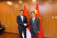 Menteri Keuangan (Menkeu), Purbaya Yudhi Sadewa, melakukan pertemuan bilateral dengan Menteri Keuangan Republik Rakyat Tiongkok (RRT), Lan Fo’an, di Beijing, Rabu (17/6/2026).