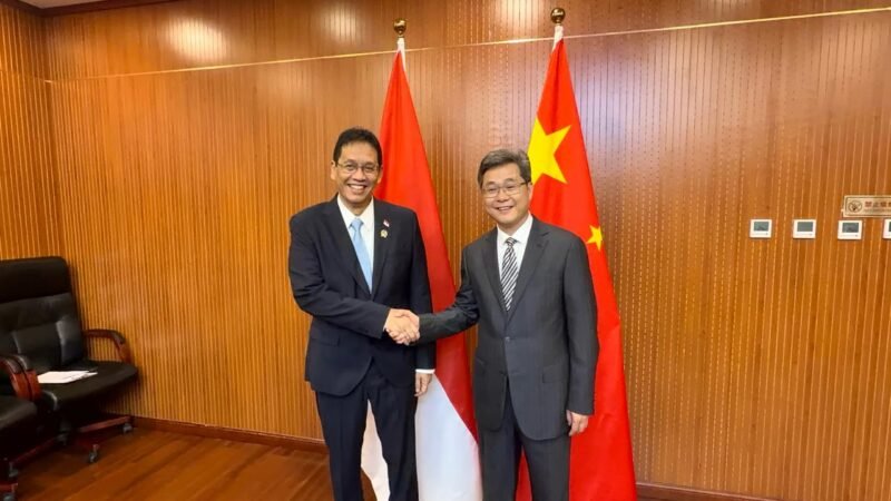 Menteri Keuangan (Menkeu), Purbaya Yudhi Sadewa, melakukan pertemuan bilateral dengan Menteri Keuangan Republik Rakyat Tiongkok (RRT), Lan Fo’an, di Beijing, Rabu (17/6/2026).