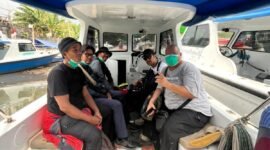 Lima jurnalis hilang kontak saat meliput anak gunung Krakatau. Sumber: Istimewa