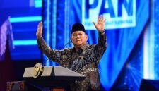 Presiden Prabowo Subianto menghadiri acara Puncak Peringatan HUT ke-28 Partai Amanat Nasional (PAN) di Plenary Hall, Jakarta International Convention Center (JICC), Jakarta, Jumat, 18 September 2026. Foto: BPMI Setpres/Muchlis Jr