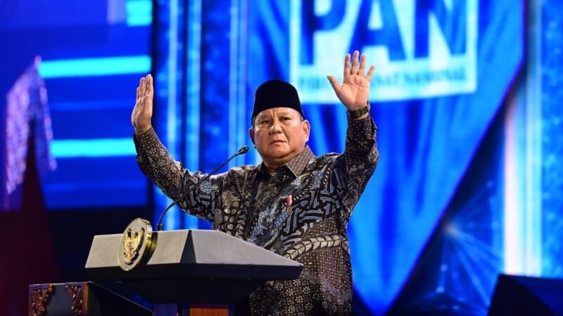 Presiden Prabowo Subianto menghadiri acara Puncak Peringatan HUT ke-28 Partai Amanat Nasional (PAN) di Plenary Hall, Jakarta International Convention Center (JICC), Jakarta, Jumat, 18 September 2026. Foto: BPMI Setpres/Muchlis Jr